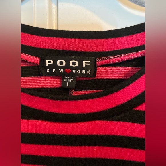 Black & Pink Striped Dress - Picture 4 of 5